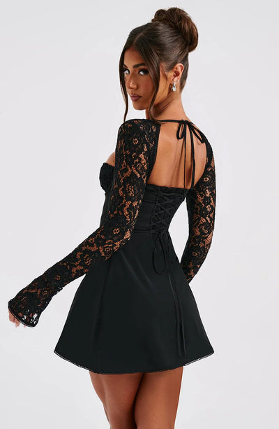 ANASTASIA™ | ROBE COURTE EN DENTELLE RAFFINÉE