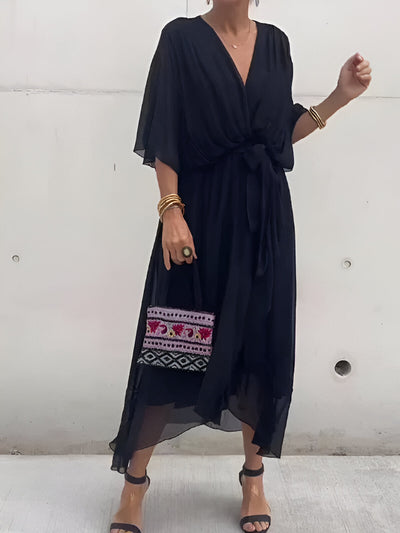 Alice | Robe élégante à col en V