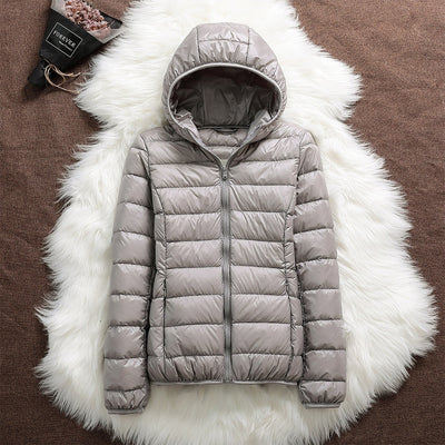 Nord™ – Nouvelle veste imperméable avec rembourrage en plumes de canard blanc
