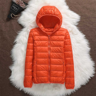 Nord™ – Nouvelle veste imperméable avec rembourrage en plumes de canard blanc