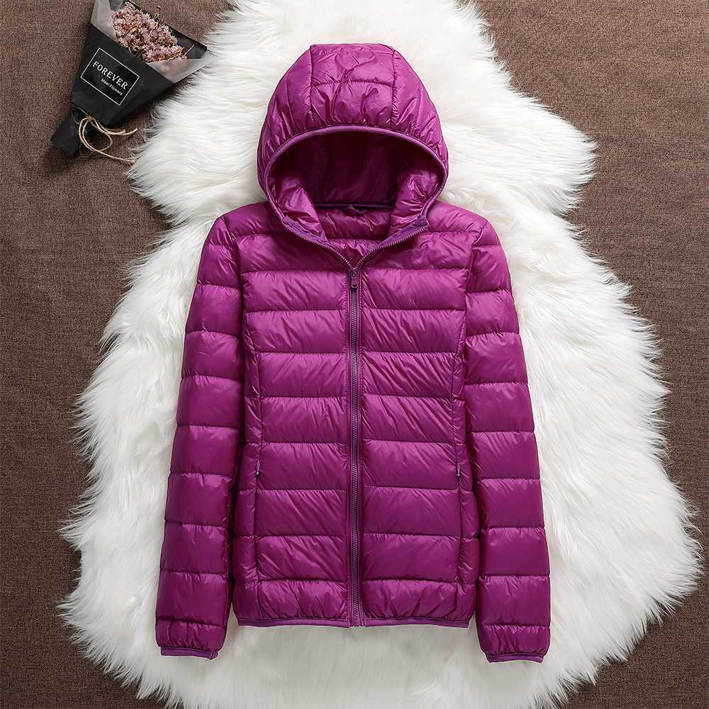 Nord™ – Nouvelle veste imperméable avec rembourrage en plumes de canard blanc