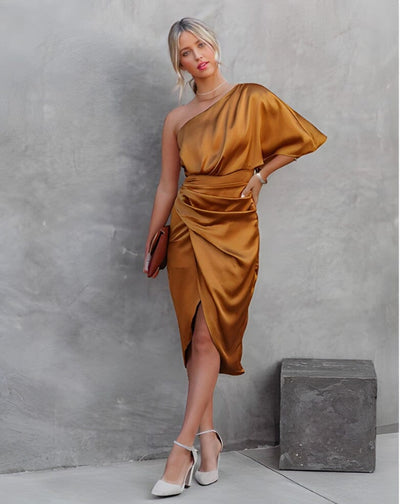 Dhalia | Robe asymétrique élégante