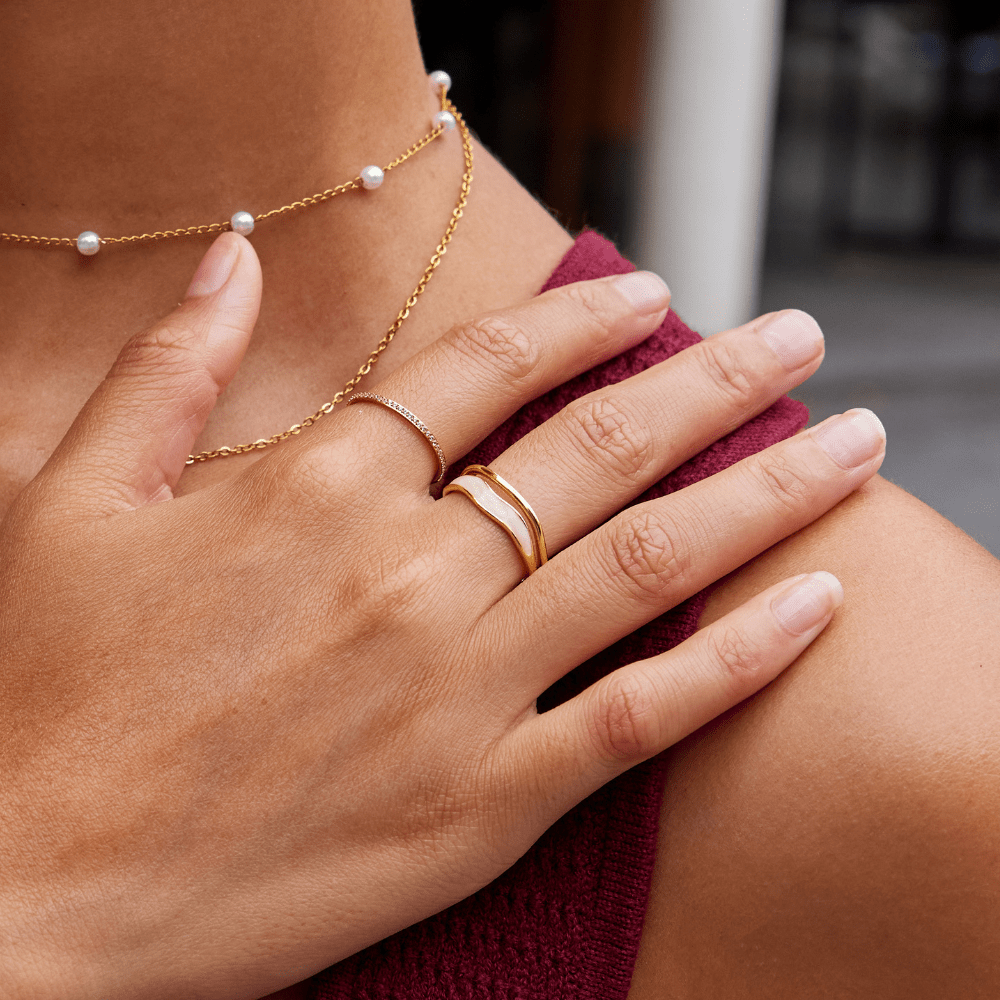 Espoir - Bague stratifiée
