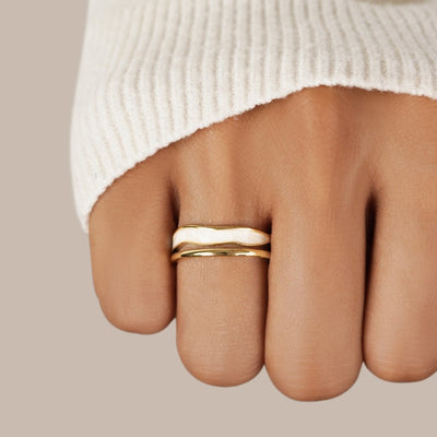 Espoir - Bague stratifiée