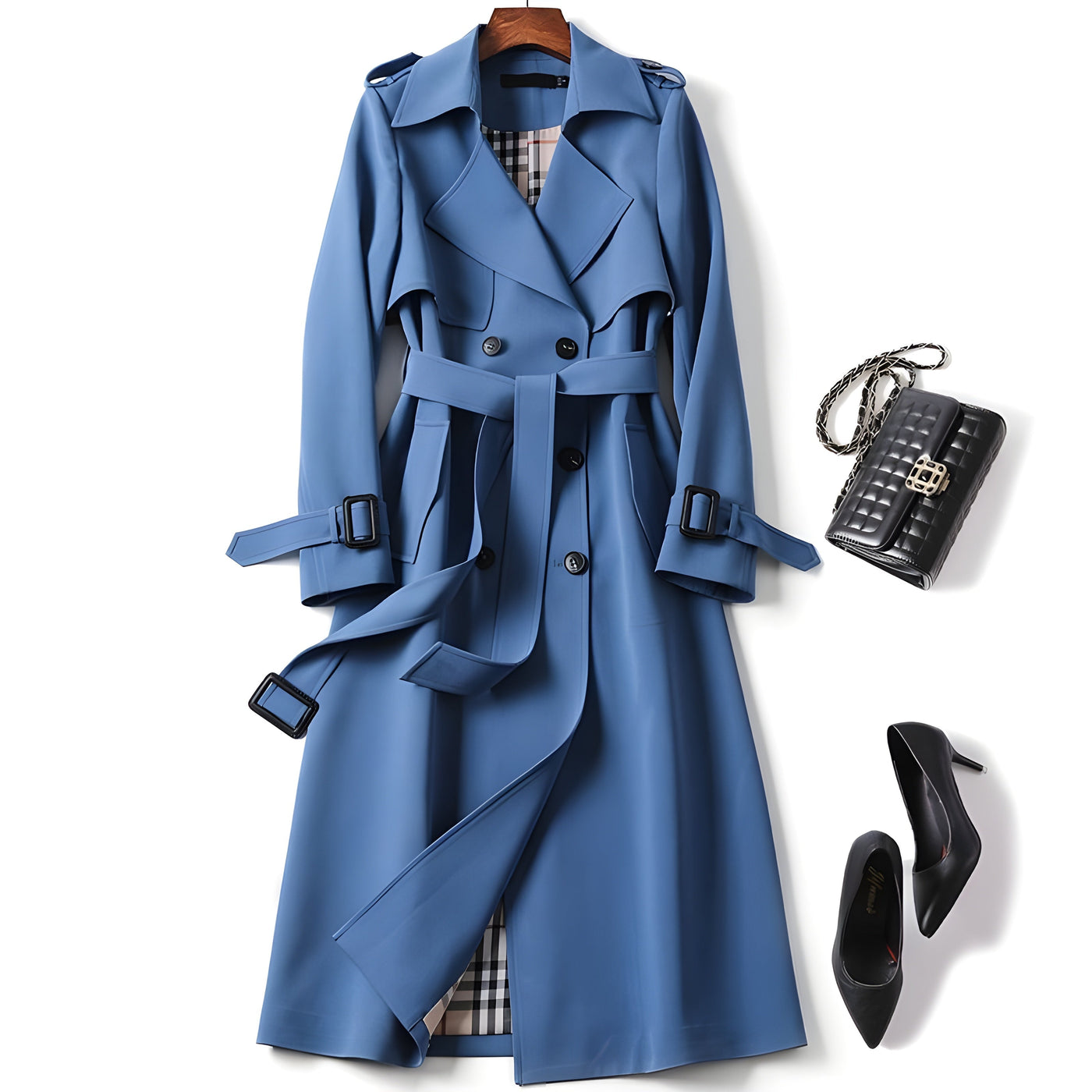 Vespera™ | Trench-coat élégant et stylé