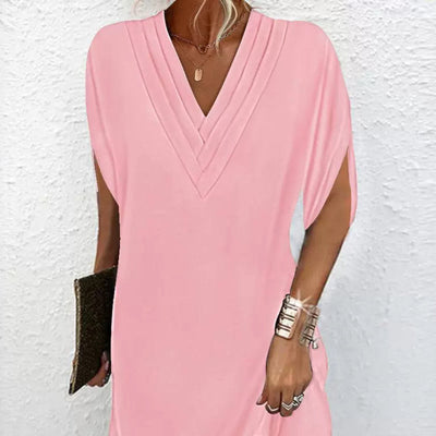 Anemoon™ | Robe Élégante avec Décolleté en V