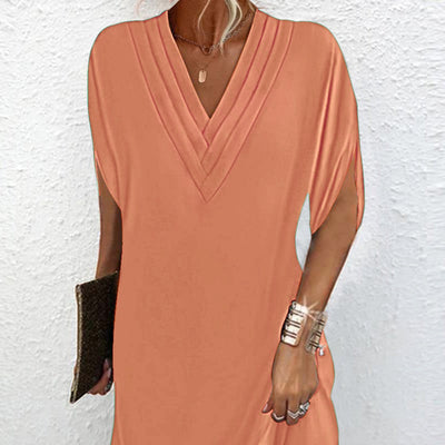 Anemoon™ | Robe Élégante avec Décolleté en V