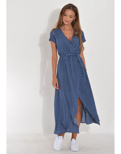 Yasmine | Robe V-Cou Élégante