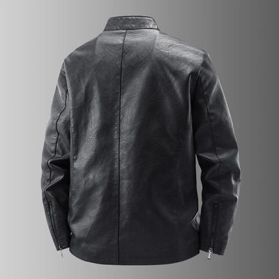 Veste de Motard en Cuir