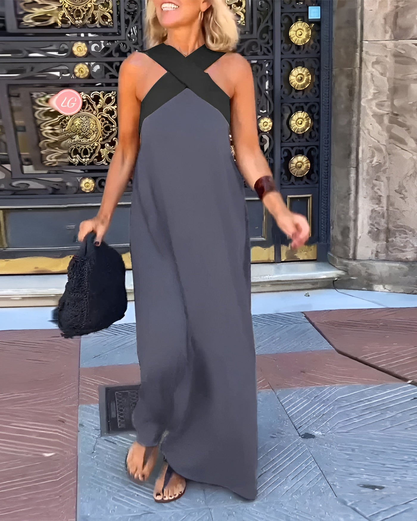 Delphine | Robe portefeuille