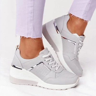 Nora™ | Baskets Confortables avec Talon Haut