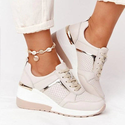 Nora™ | Baskets Confortables avec Talon Haut