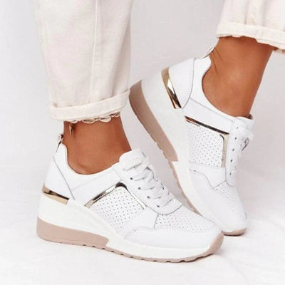 Nora™ | Baskets Confortables avec Talon Haut