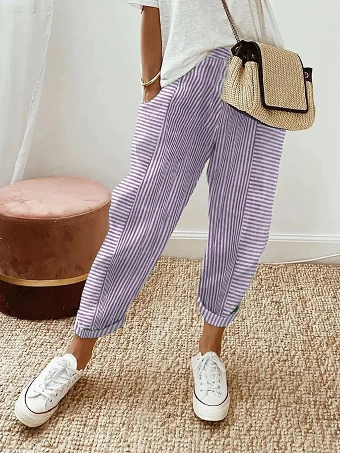 Kae | Pantalon Rayé