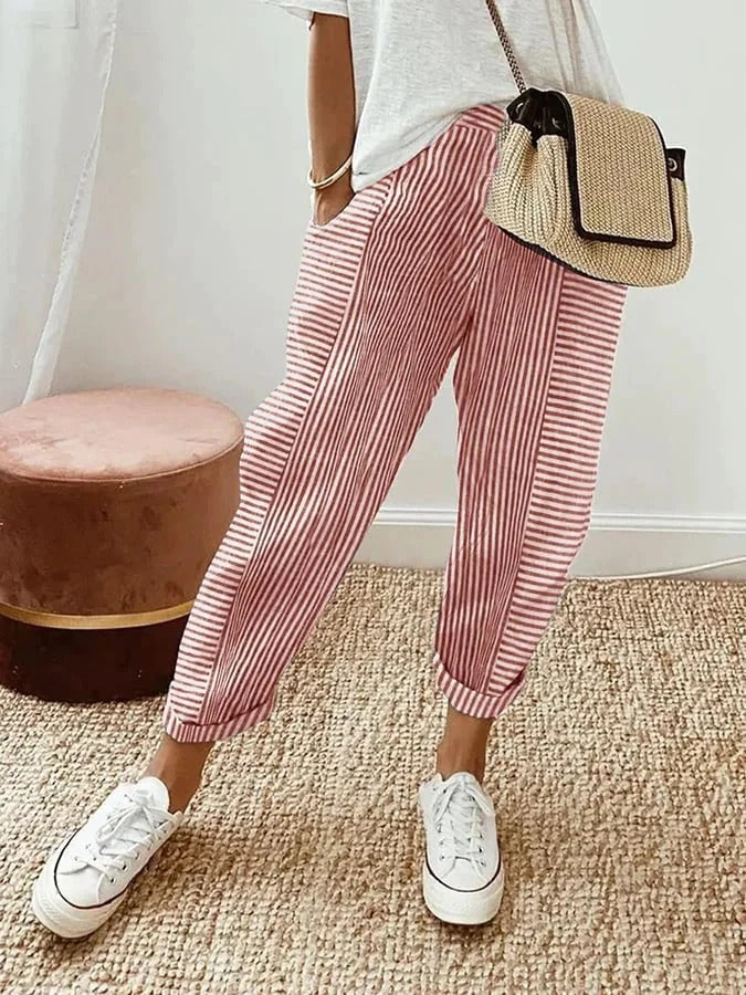 Kae | Pantalon Rayé