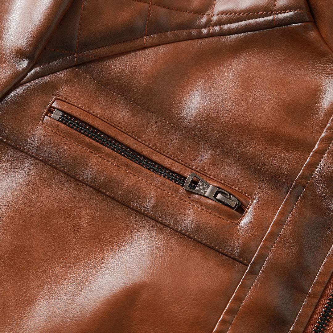 Veste en Cuir Roadster