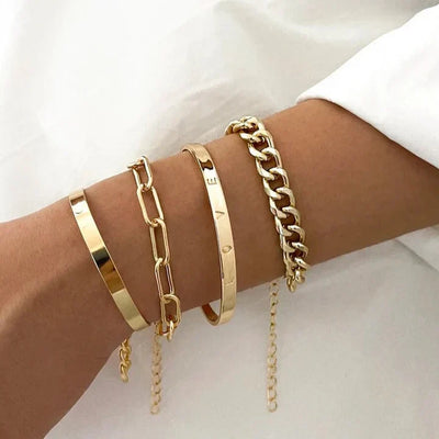 Set de bracelets Elan Mercer | Or