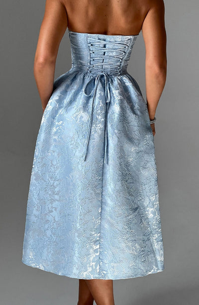 Robe Midi Jacquard Sans Manches L’atelier D’amélie