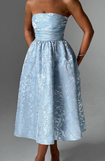 Robe Midi Jacquard Sans Manches L’atelier D’amélie