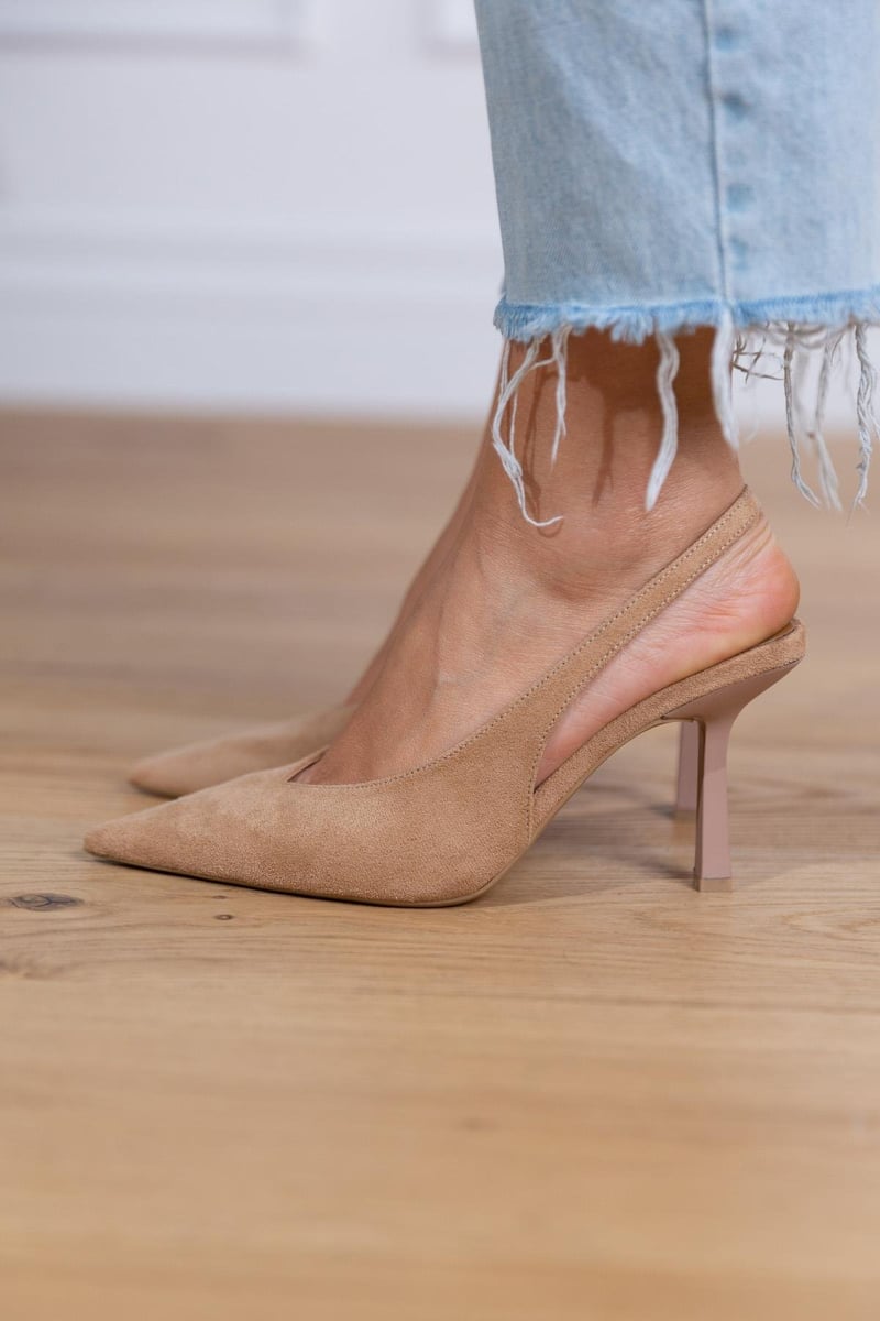 FABIANA | ESCARPINS À TALON AIGUILLE SLINGBACK