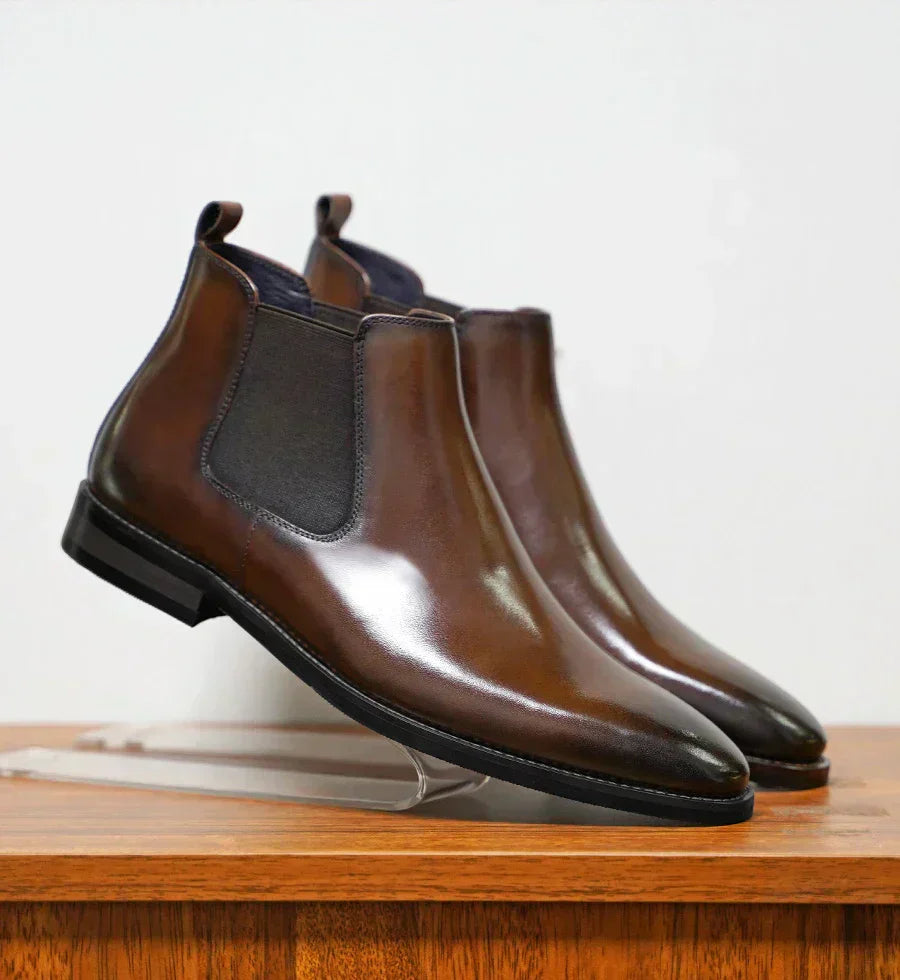 Blake™ | Bottines Chelsea en cuir raffinées
