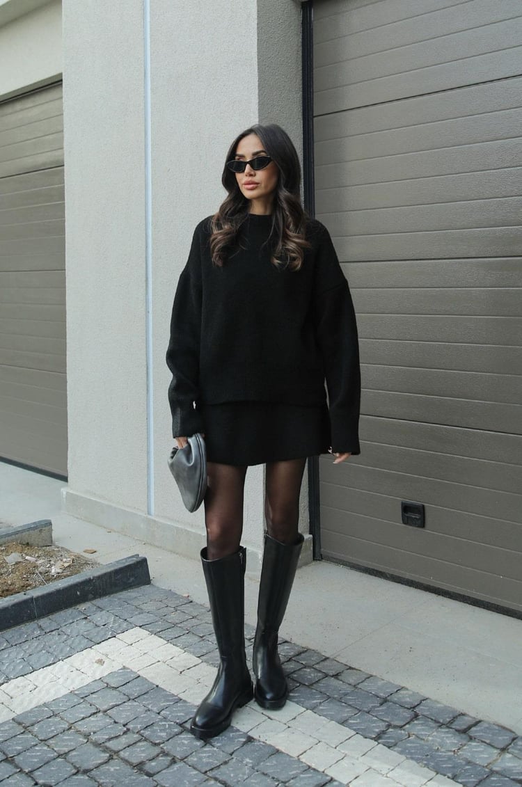 Mandy - Ensemble de Tricot Confortable