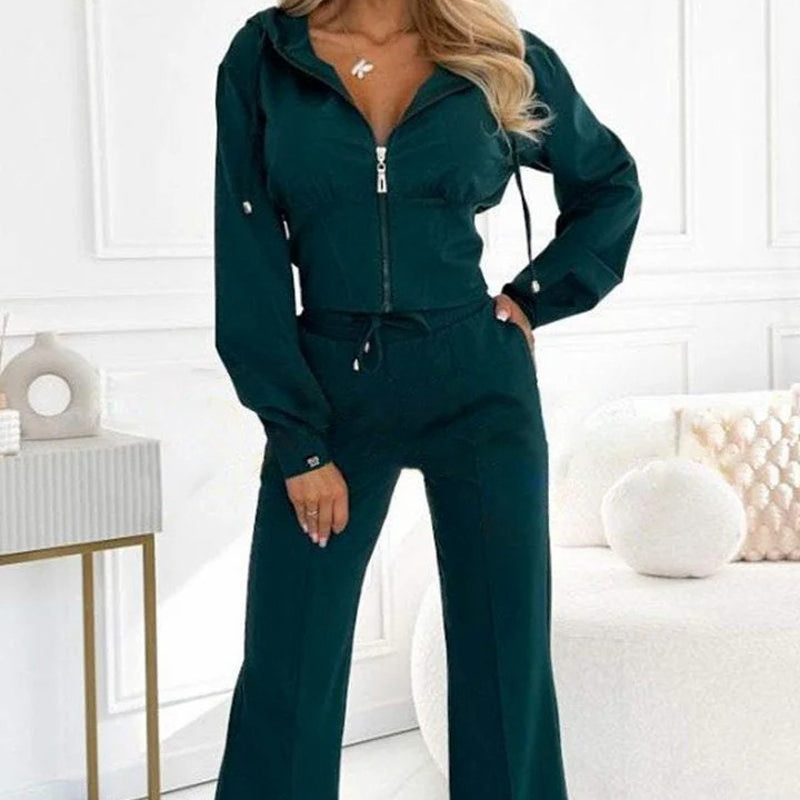 Sina™ | Ensemble de Survêtement Élégant et Confortable