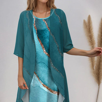 Adeline™ | Ensemble Élégant en Coton 2 Pièces