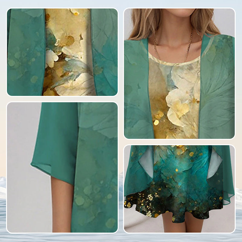 Adeline™ | Ensemble Élégant en Coton 2 Pièces