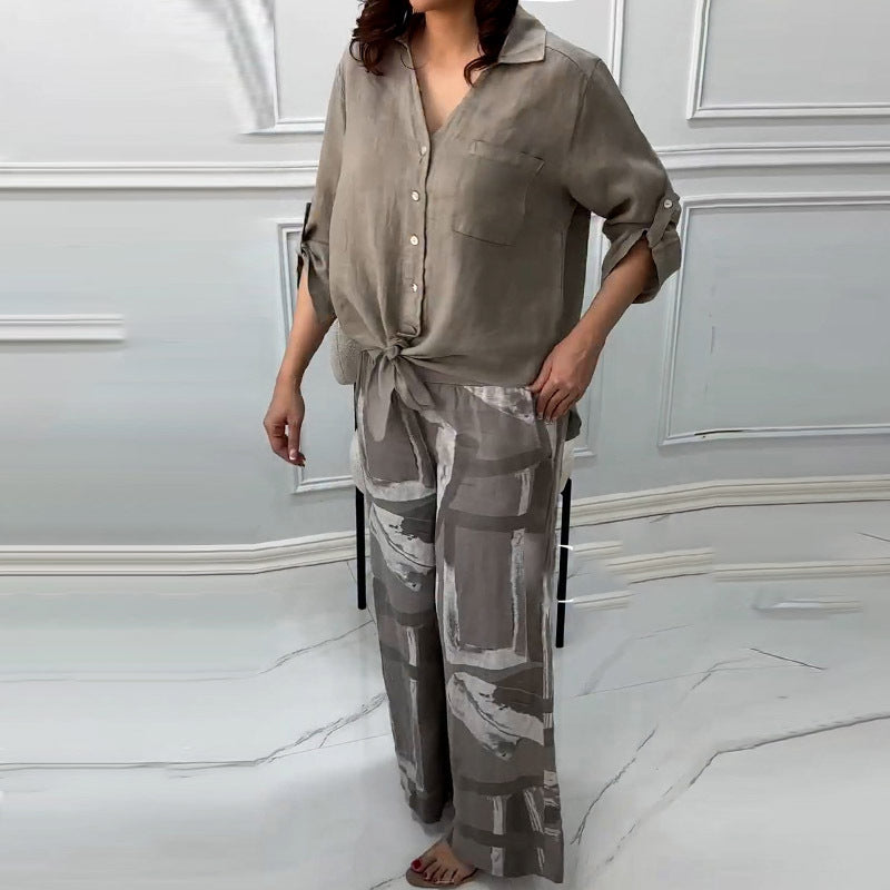 Pinas™ | Ensemble Élégant en Coton Décontracté