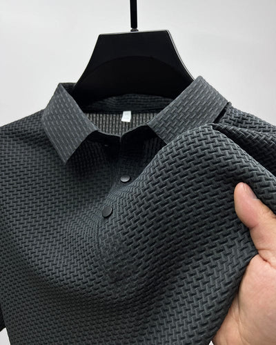Julián | Polo texturé élégant et respirant pour homme