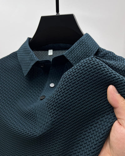 Julián | Polo texturé élégant et respirant pour homme