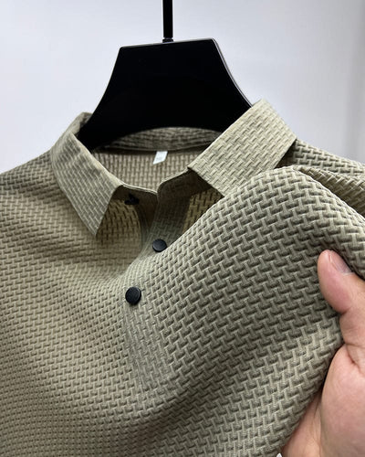 Julián | Polo texturé élégant et respirant pour homme