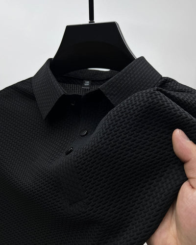 Julián | Polo texturé élégant et respirant pour homme