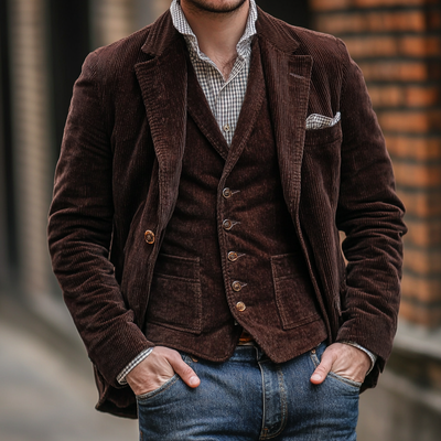 Columbus™ | Ensemble blazer et gilet classique