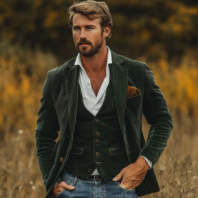Columbus™ | Ensemble blazer et gilet classique