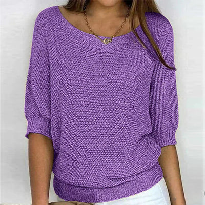 Nyssa – Pull Tricoté Décontracté pour Femmes