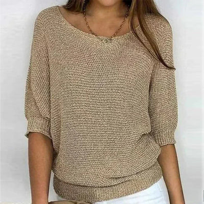 Nyssa – Pull Tricoté Décontracté pour Femmes